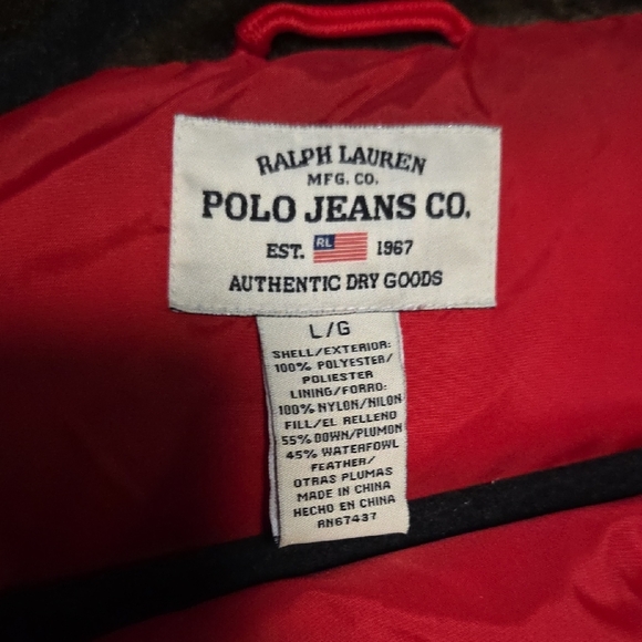 Ralph Lauren Red  Jacket 1967 - Picture 4 of 8
